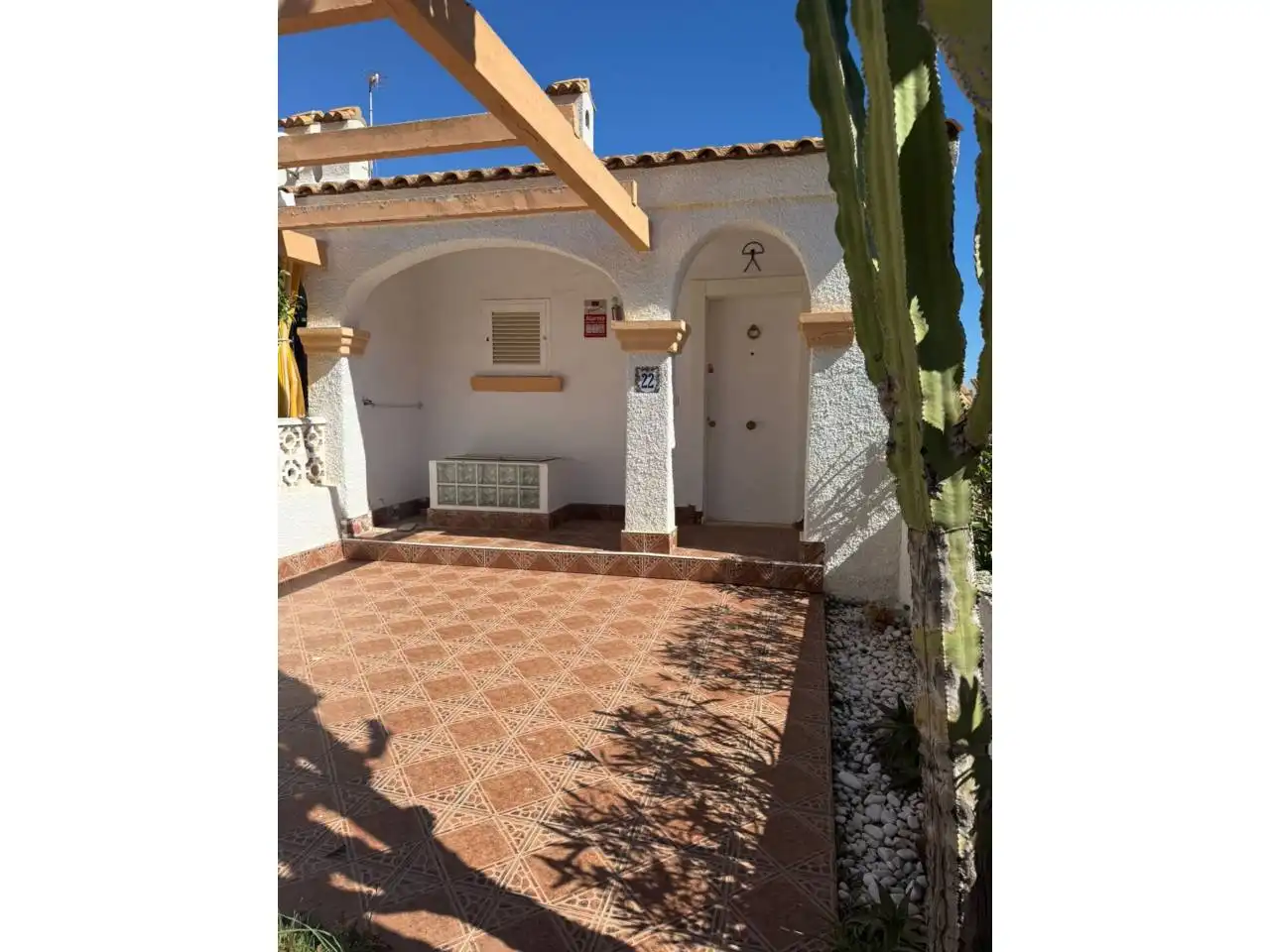 Garten von Wohnung zum Verkauf in Santa Pola mit Klimaanlage, Terrasse und Gemeinschaftspool