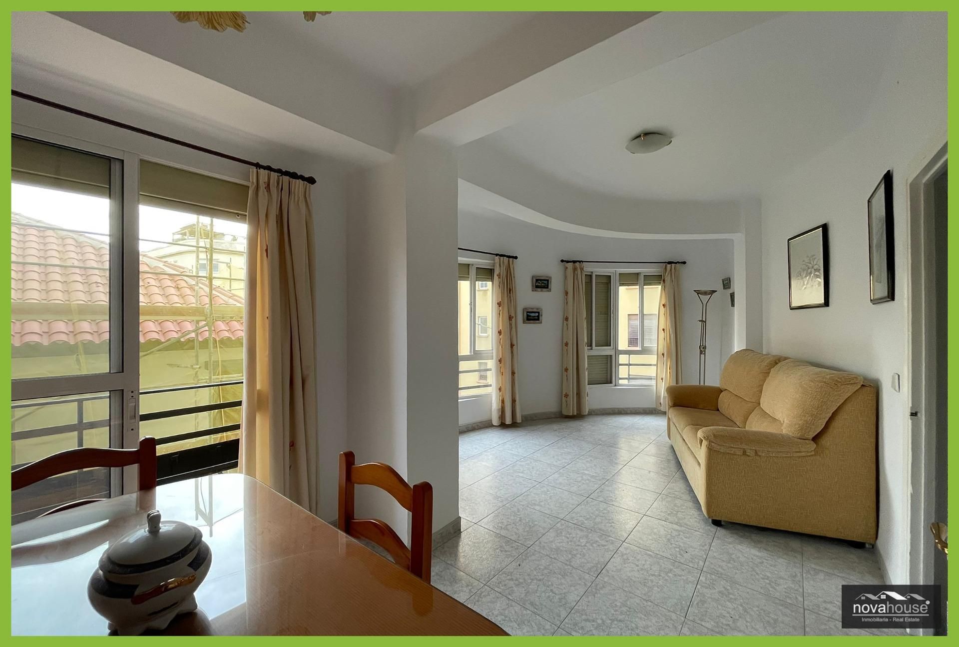 Living room of Flat for sale in Málaga Capital  with Terrace and Balcony