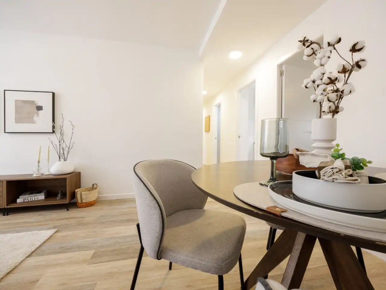 Dining room of Flat for sale in  Madrid Capital  with Terrace and Balcony