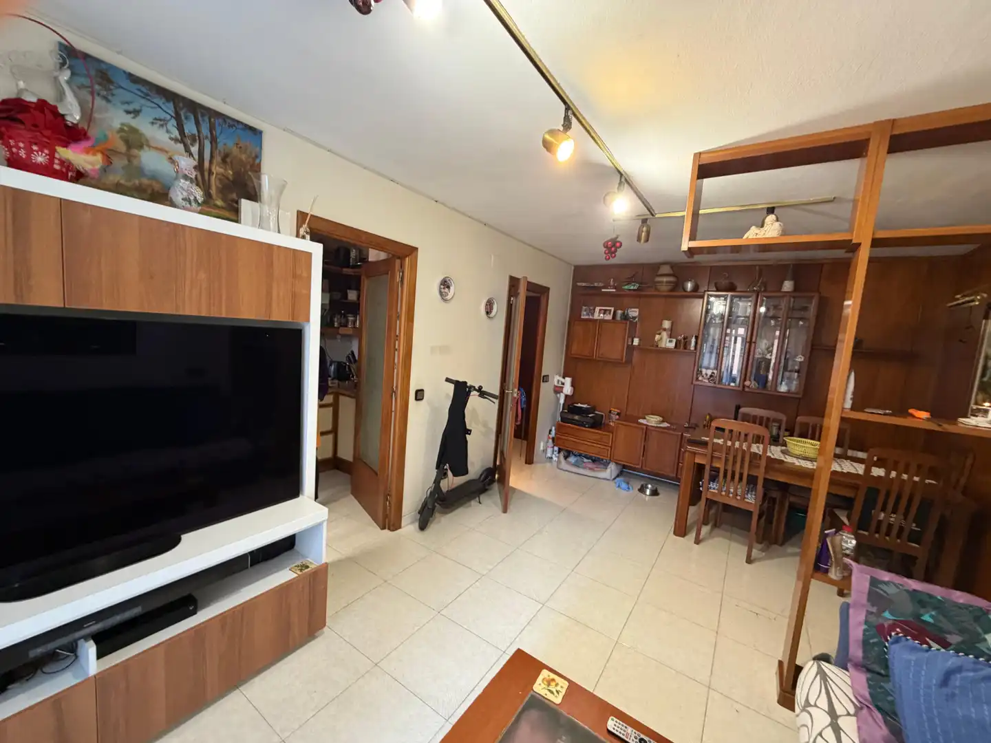 Sala de estar de Piso en venta en Lleida con Calefacción, Amueblado y Horno