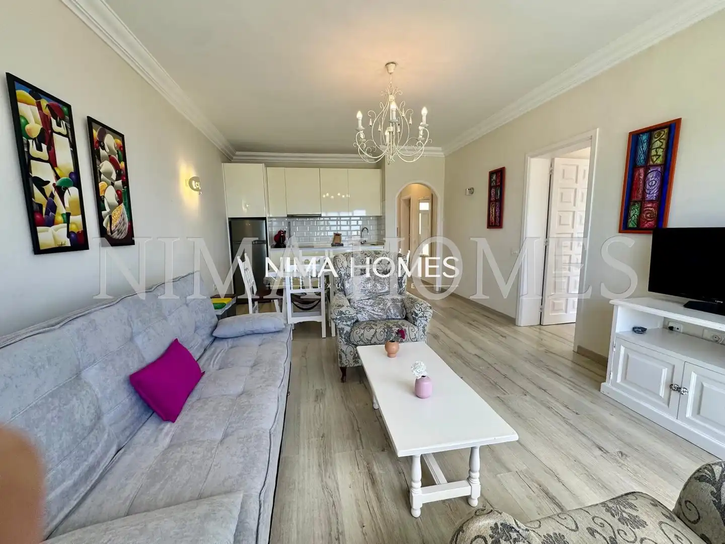 Living room of Apartments for sale in Tacoronte  with Air Conditioner, Terrace and Alarm