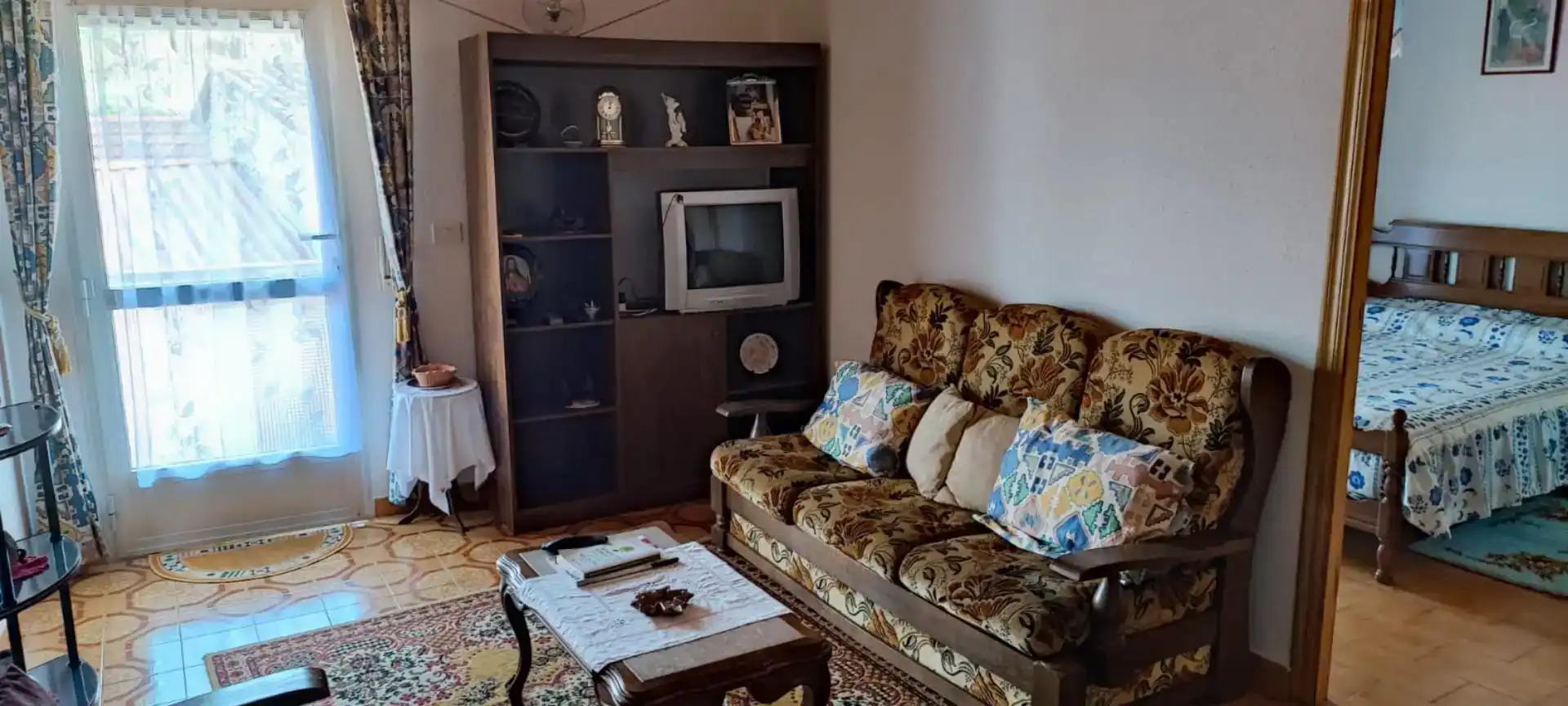 Sala d'estar de Casa adosada en venda en Vilar de Barrio