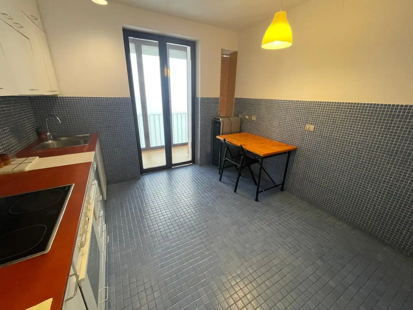 Cocina de Apartamento de alquiler en Zaragoza con Aire acondicionado, Calefacción y Parquet