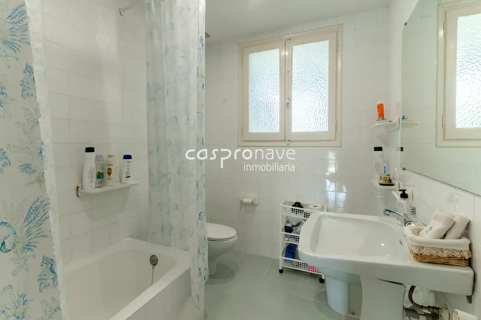Badezimmer von Haus oder Chalet zum Verkauf in Benicasim / Benicàssim mit Heizung, Privatgarten und Terrasse