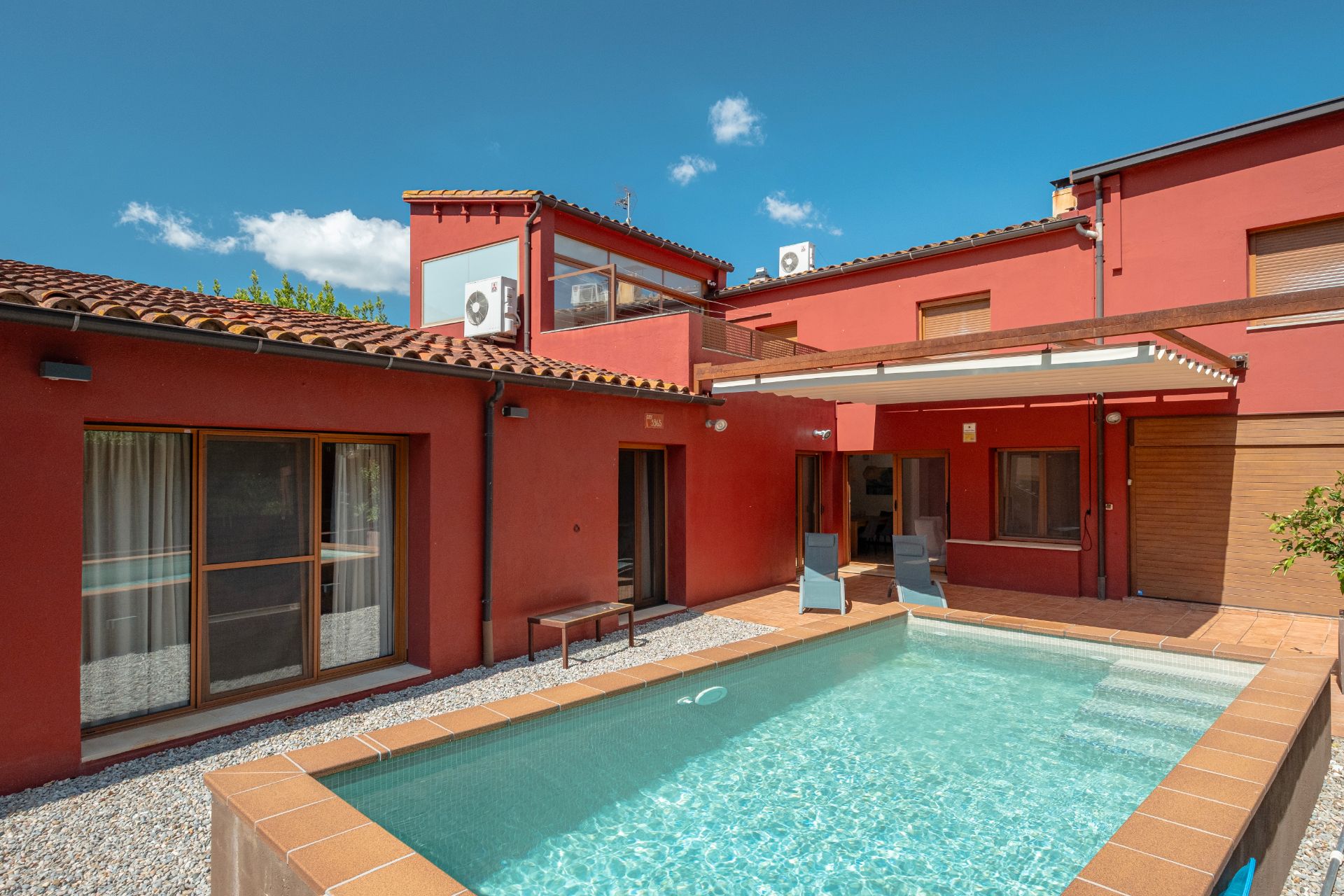 Vista exterior de Casa adosada en venta en Forallac con Aire acondicionado, Calefacción y Jardín privado