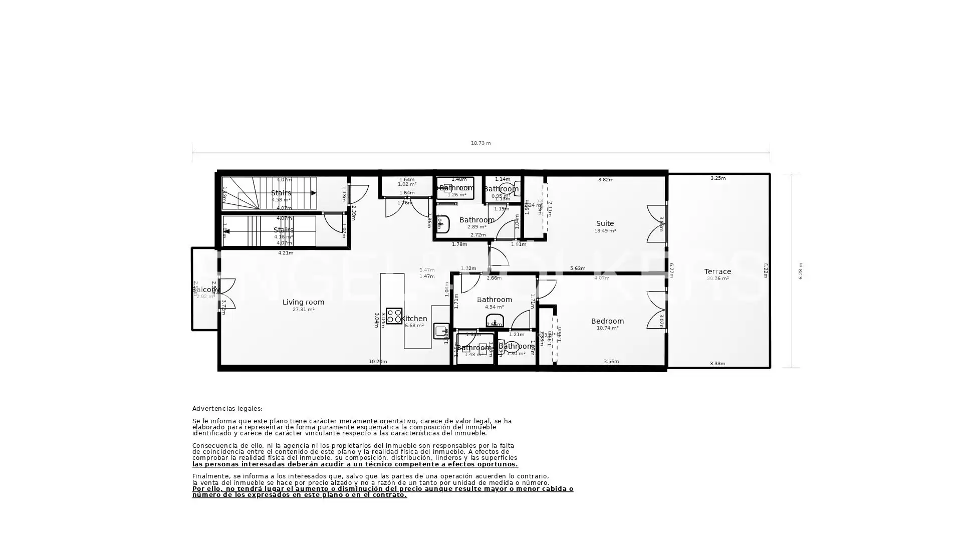 Duplex with terrace for sale in Centre, imagen 55