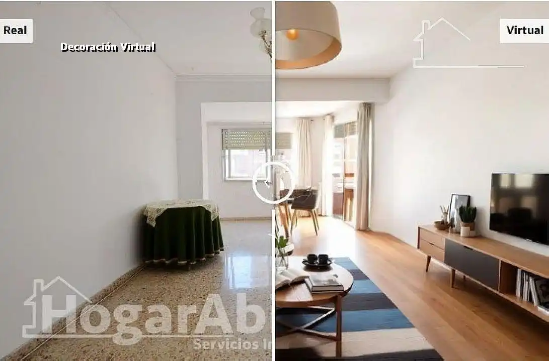 Wohnzimmer von Wohnung zum Verkauf in Gandia mit Balkon