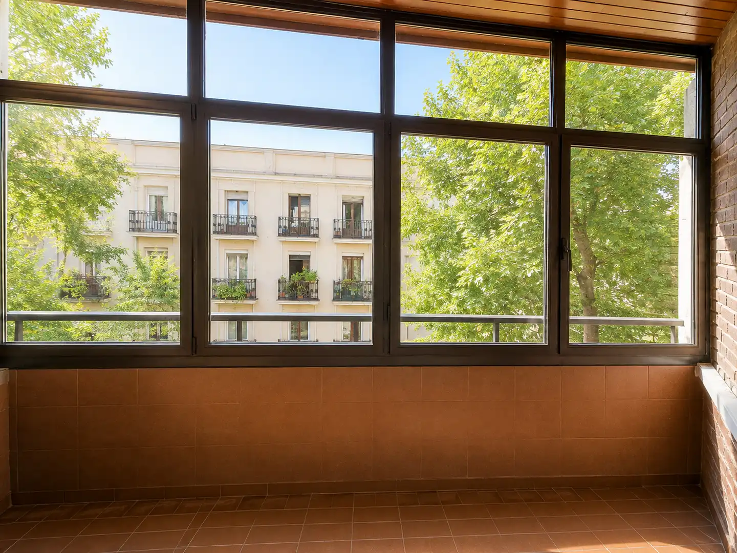Dormitori de Pis de lloguer en Madrid amb Aire condicionat, Calefacció i Parquet