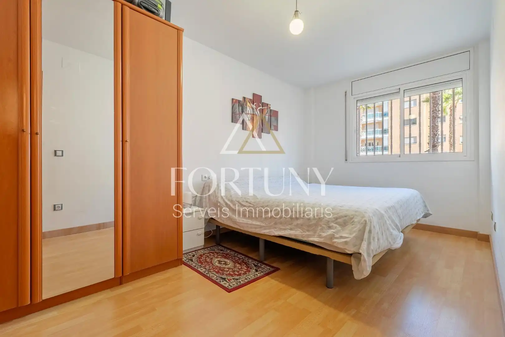 Schlafzimmer von Wohnung zum Verkauf in Reus mit Privatgarten, Parkett und Terrasse