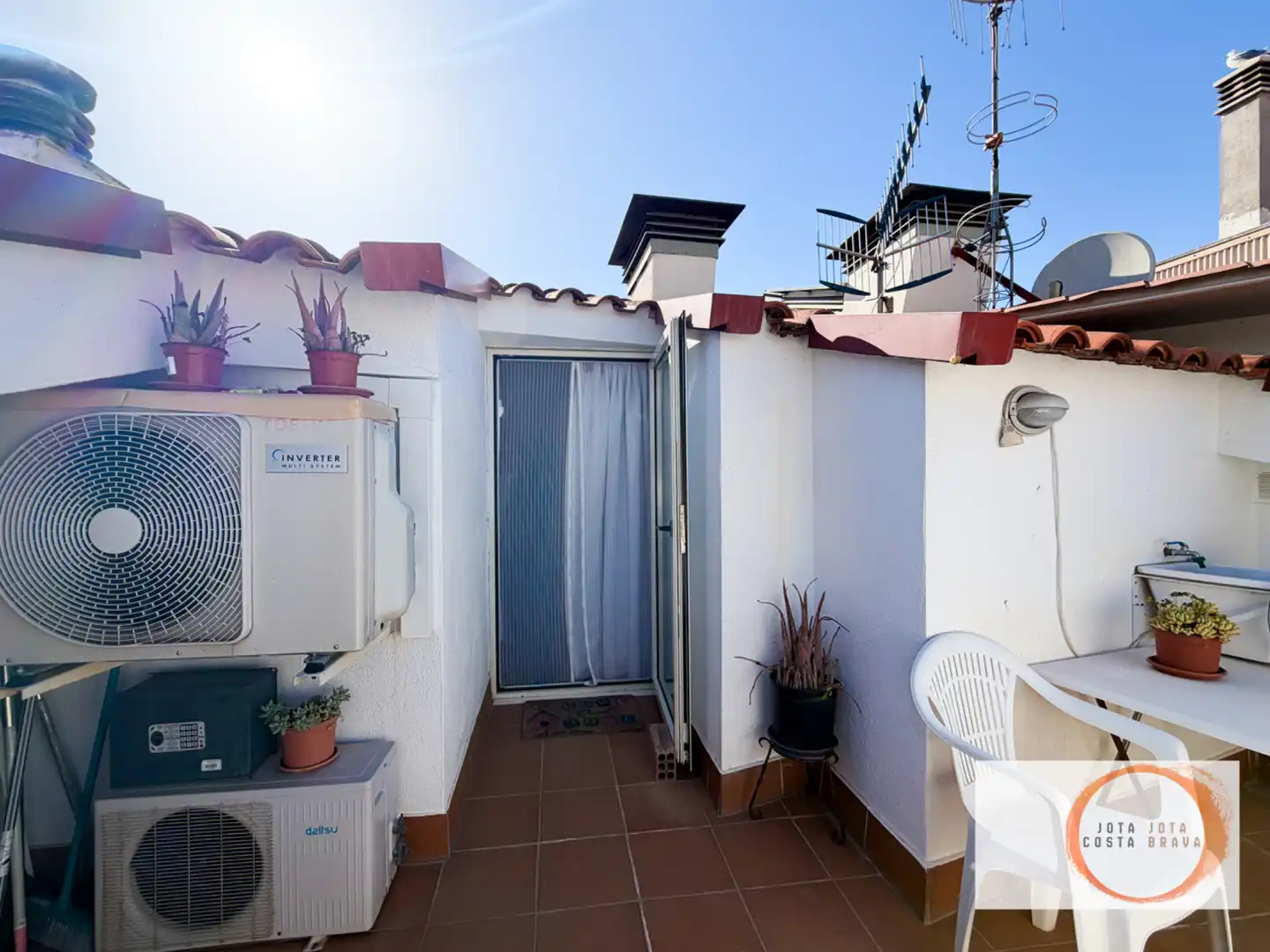 Balcony of Duplexes for sale in Blanes  with Air Conditioner, Heating and Terrace