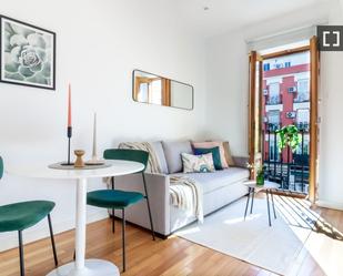 Balcony of Flat to rent in  Madrid Capital  with Air Conditioner, Heating and Furnished