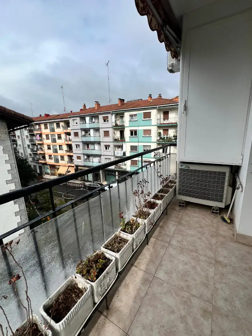 Balcony of Flat for sale in Andoain  with Air Conditioner, Heating and Parquet flooring