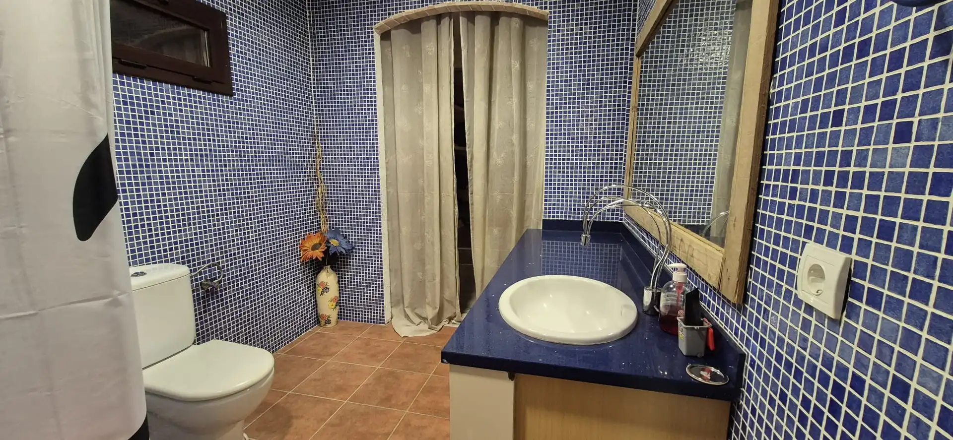 Baño de Finca rústica en venta en Begur con Aire acondicionado, Calefacción y Jardín privado