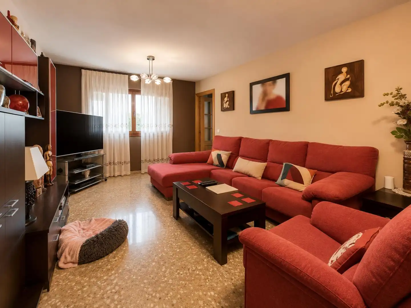 Sala de estar de Piso en venta en Málaga con Aire acondicionado, Calefacción y Jardín privado
