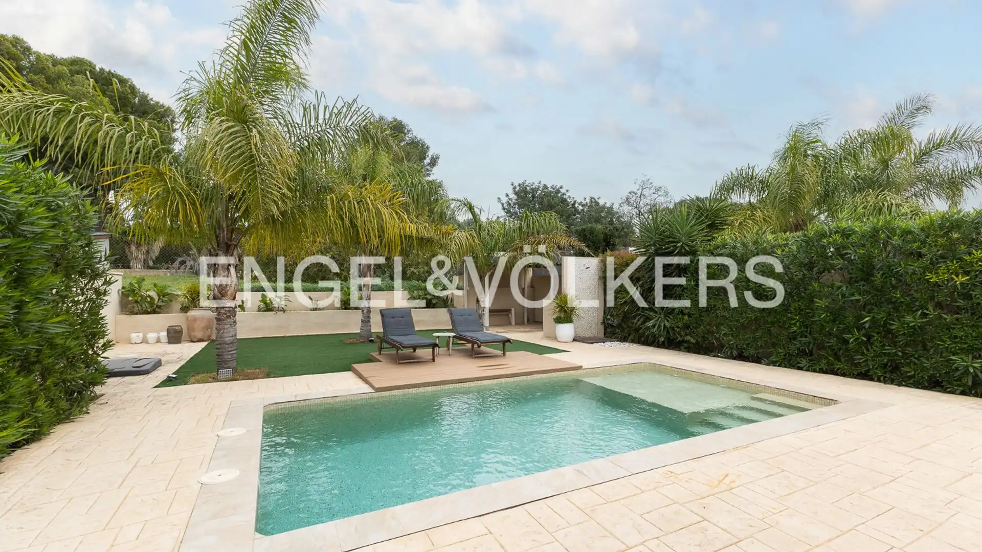 Piscina de Casa o chalet en venta en San Antonio de Benagéber con Aire acondicionado, Calefacción y Jardín privado