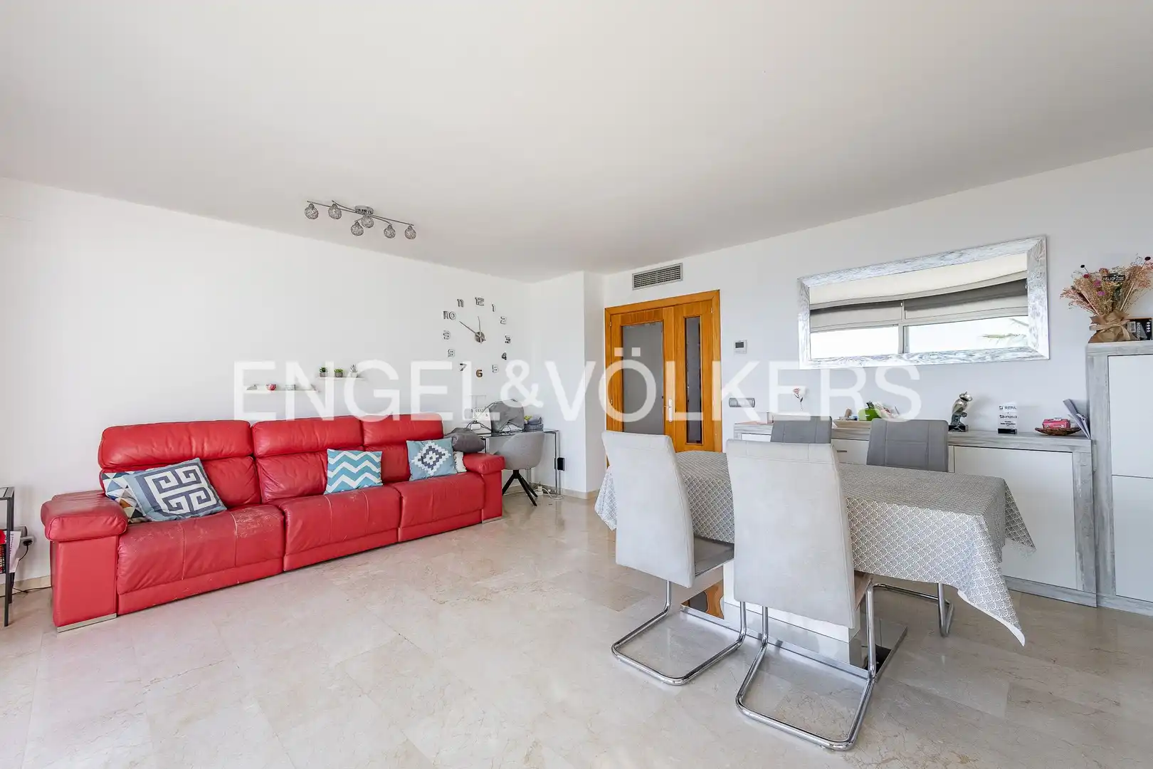 Dining room of Attic for sale in Cubelles  with Air Conditioner, Heating and Private garden