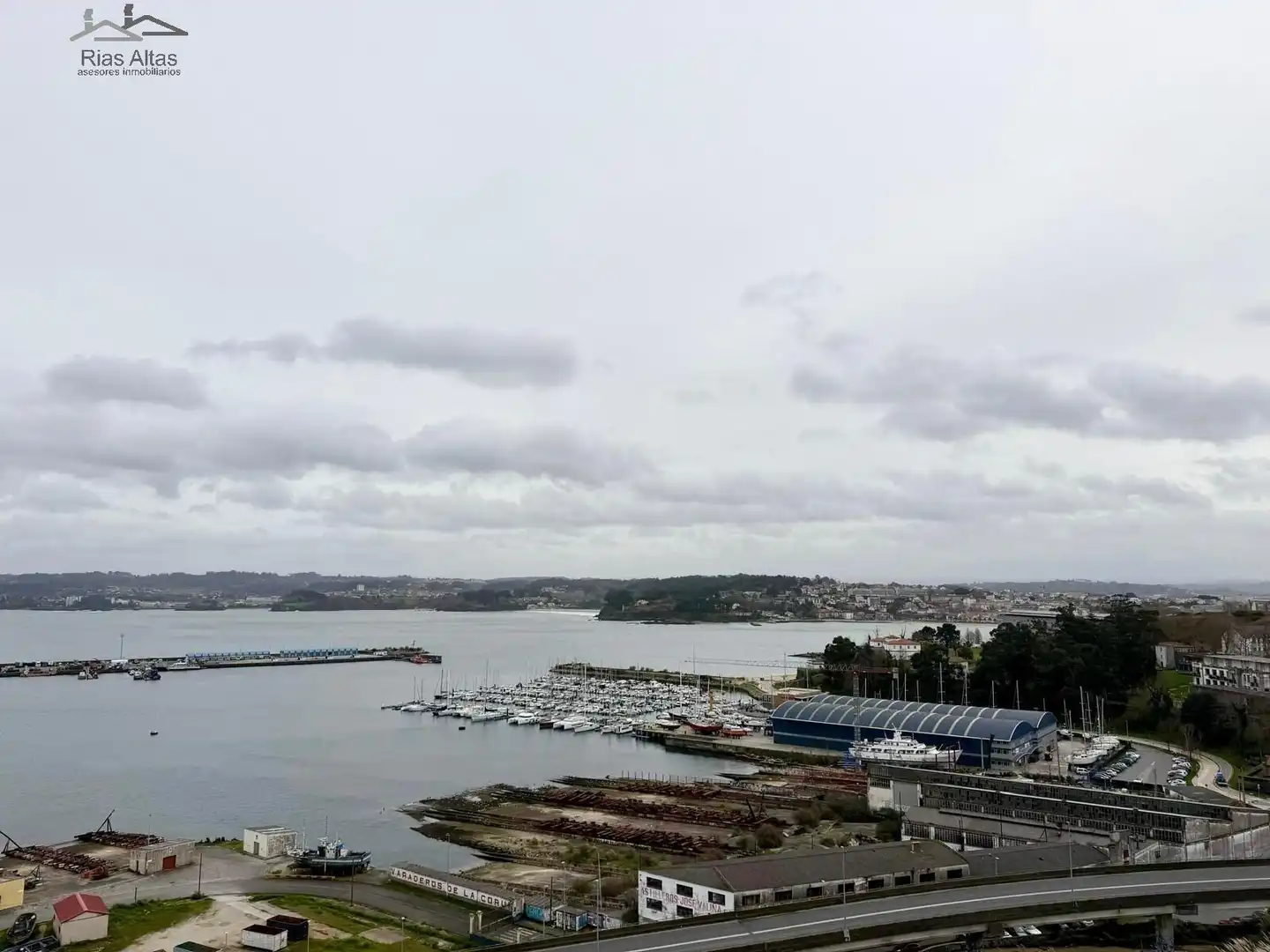 Parking of Flat for sale in A Coruña Capital   with Heating and Parquet flooring