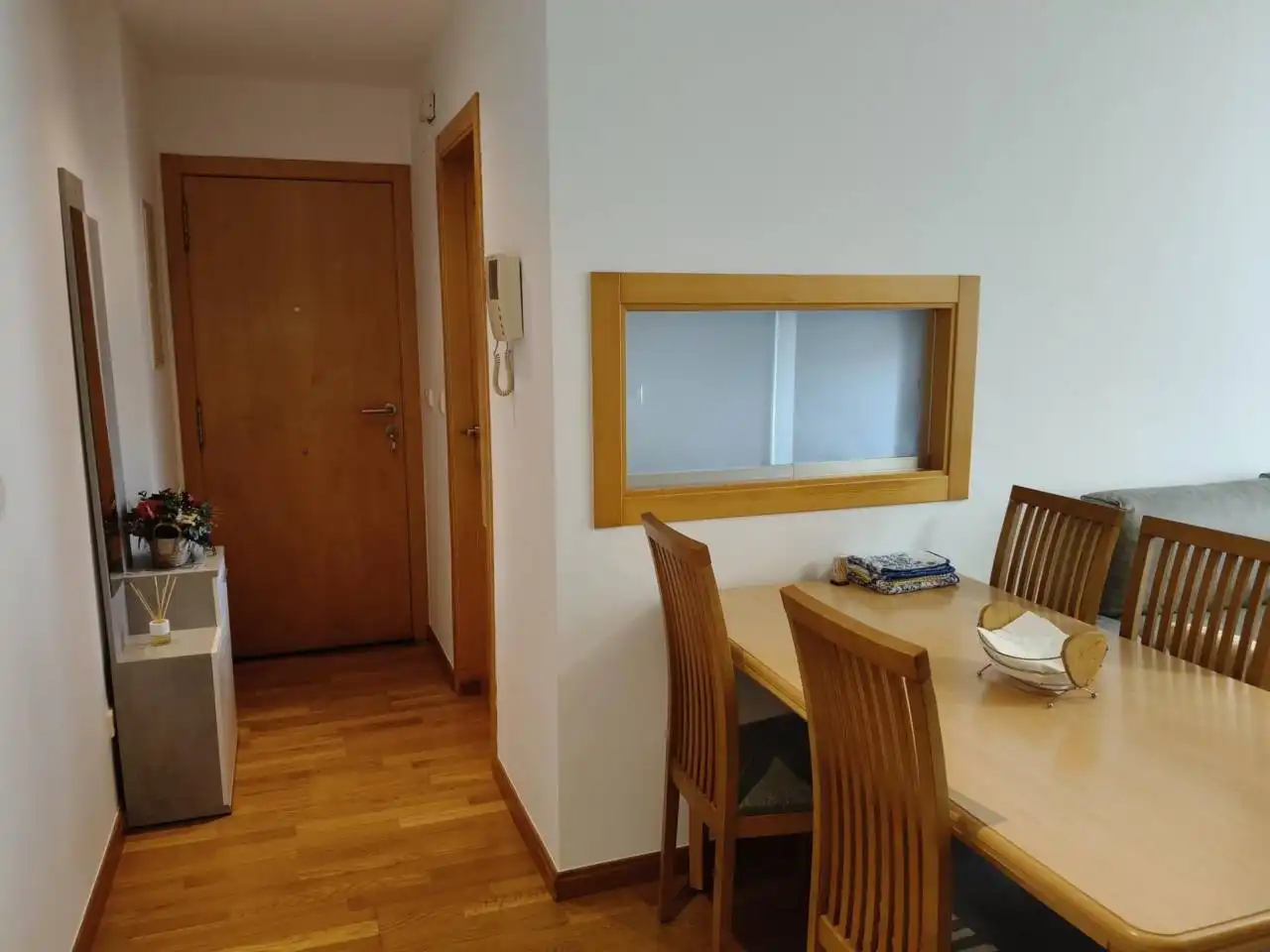 Dining room of Flat for sale in Cariño  with Heating, Storage room and Furnished