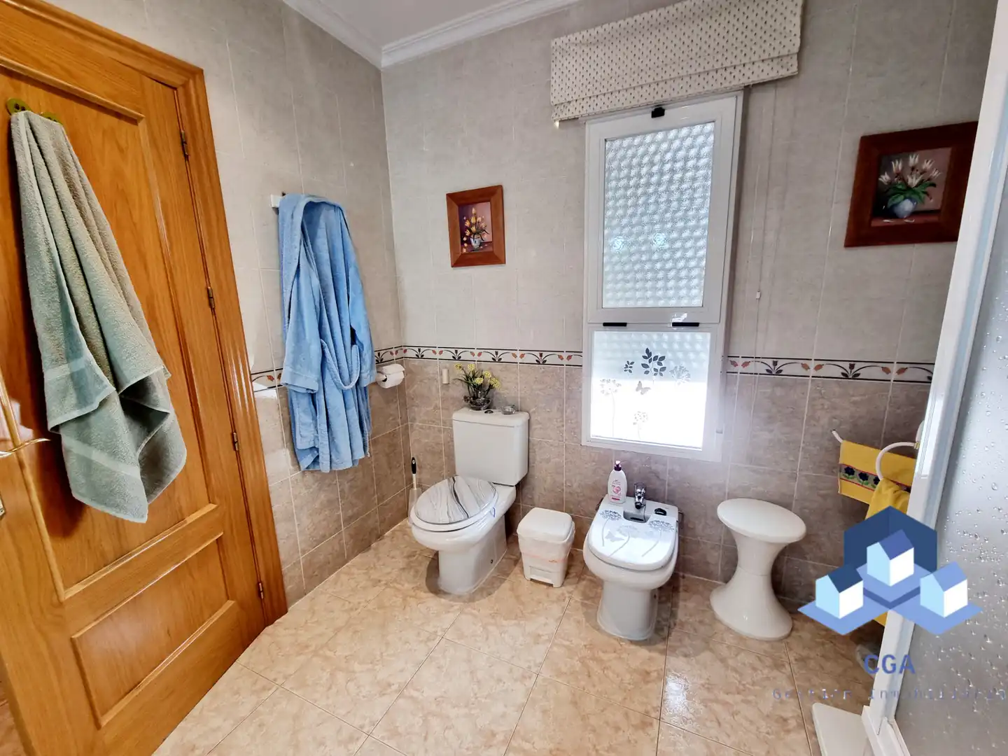 Bathroom of Duplexes for sale in Lorca  with Air Conditioner, Terrace and Storage room