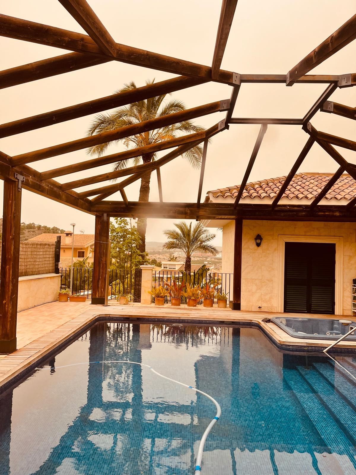 Piscina de Casa o xalet en venda en  Murcia Capital amb Aire condicionat, Calefacció i Terrassa