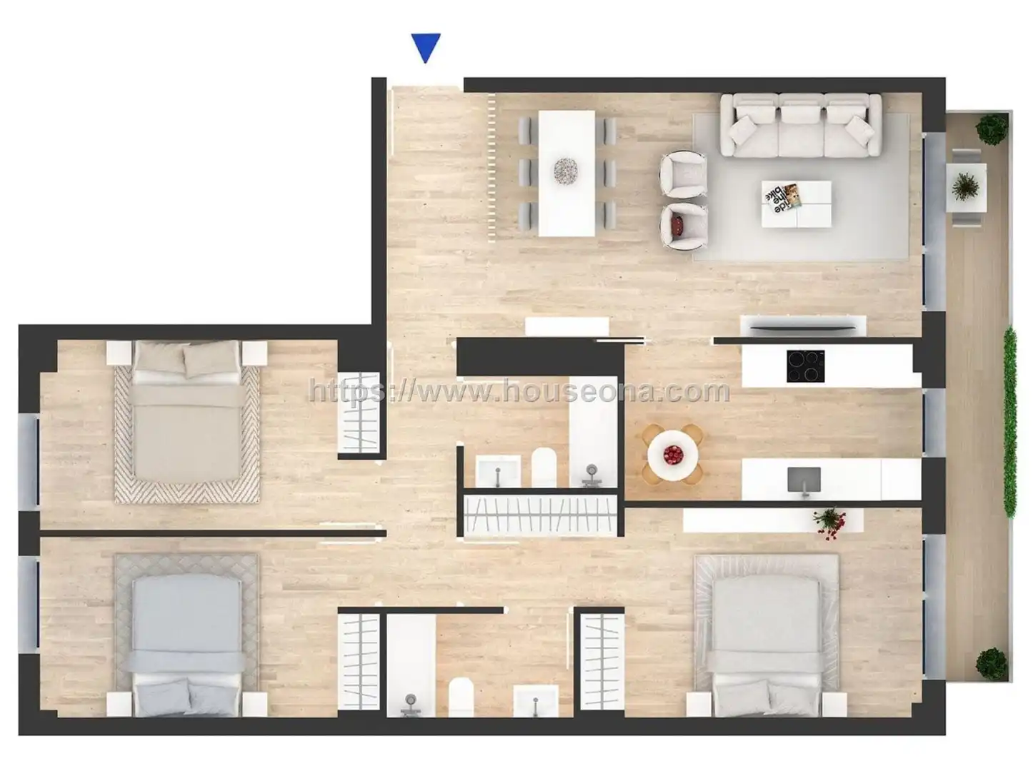 Attic for sale in Bilbao   with Heating, Terrace and Storage room