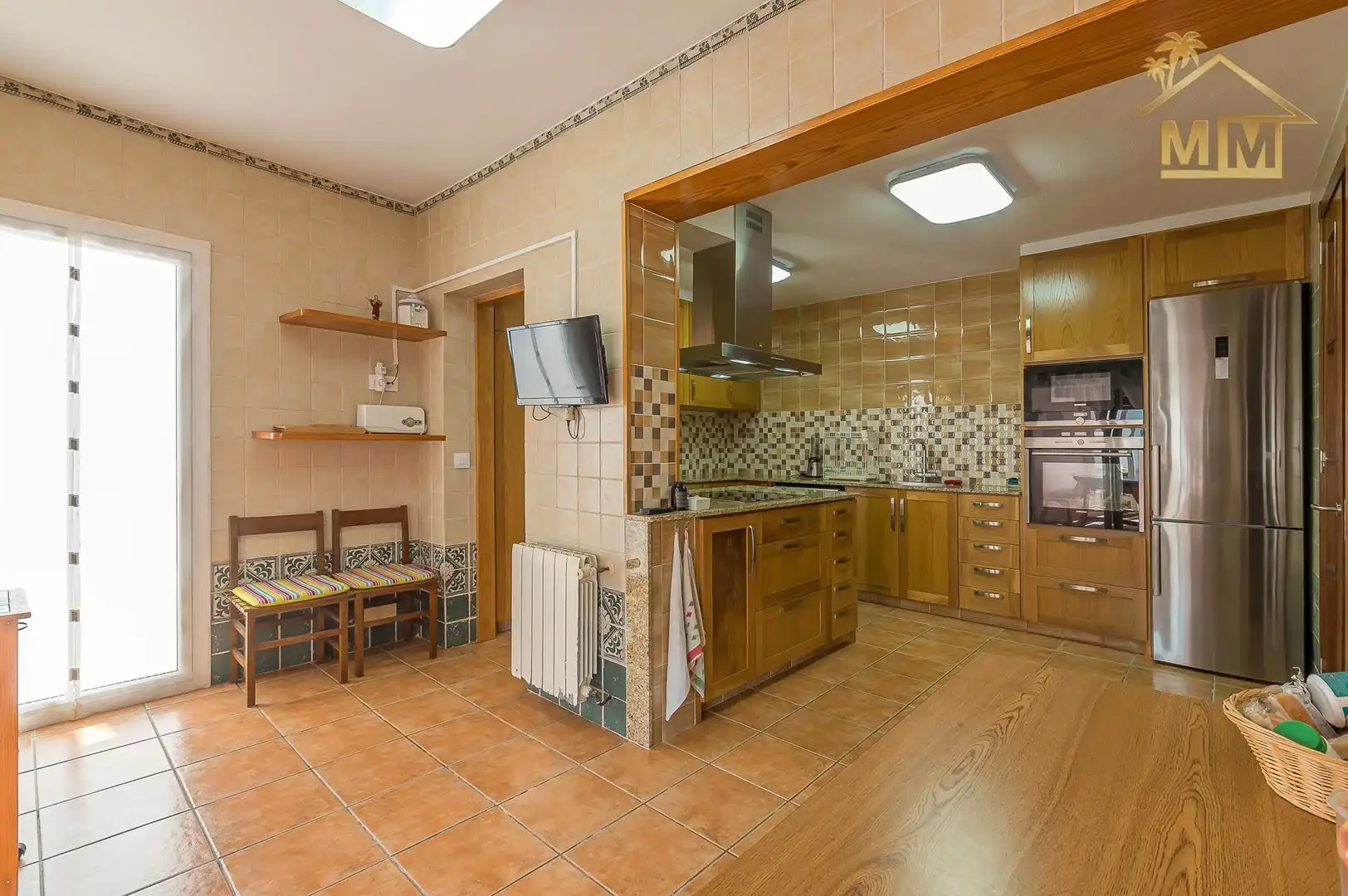 Cocina de Casa o chalet en venta en Es Castell con Aire acondicionado, Calefacción y Terraza