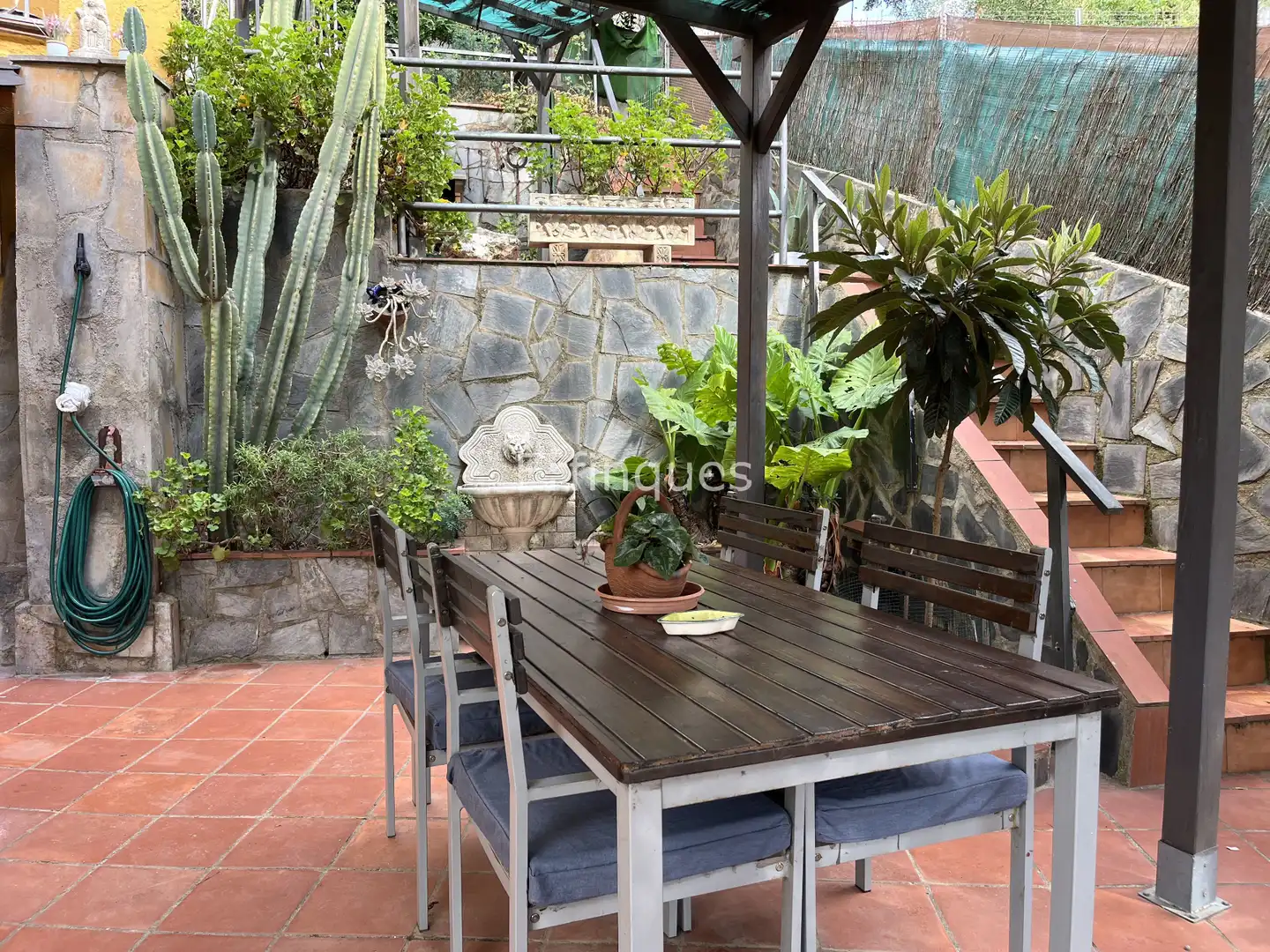 Terrasse von Haus oder Chalet zum Verkauf in Viladecavalls mit Klimaanlage, Heizung und Privatgarten