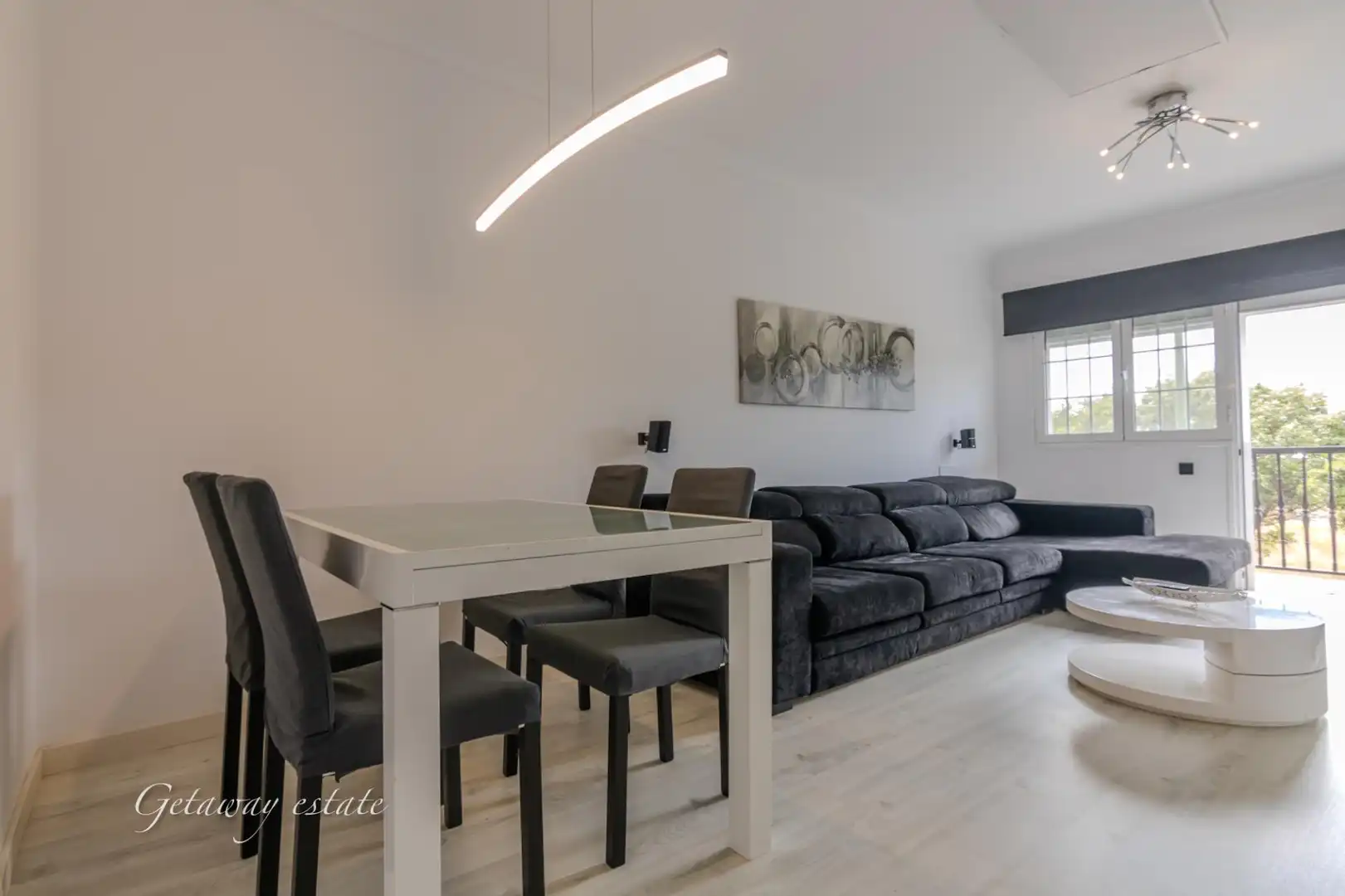 Living room of Flat for rent in Las Palmas de Gran Canaria  with Air Conditioner, Heating and Storage room