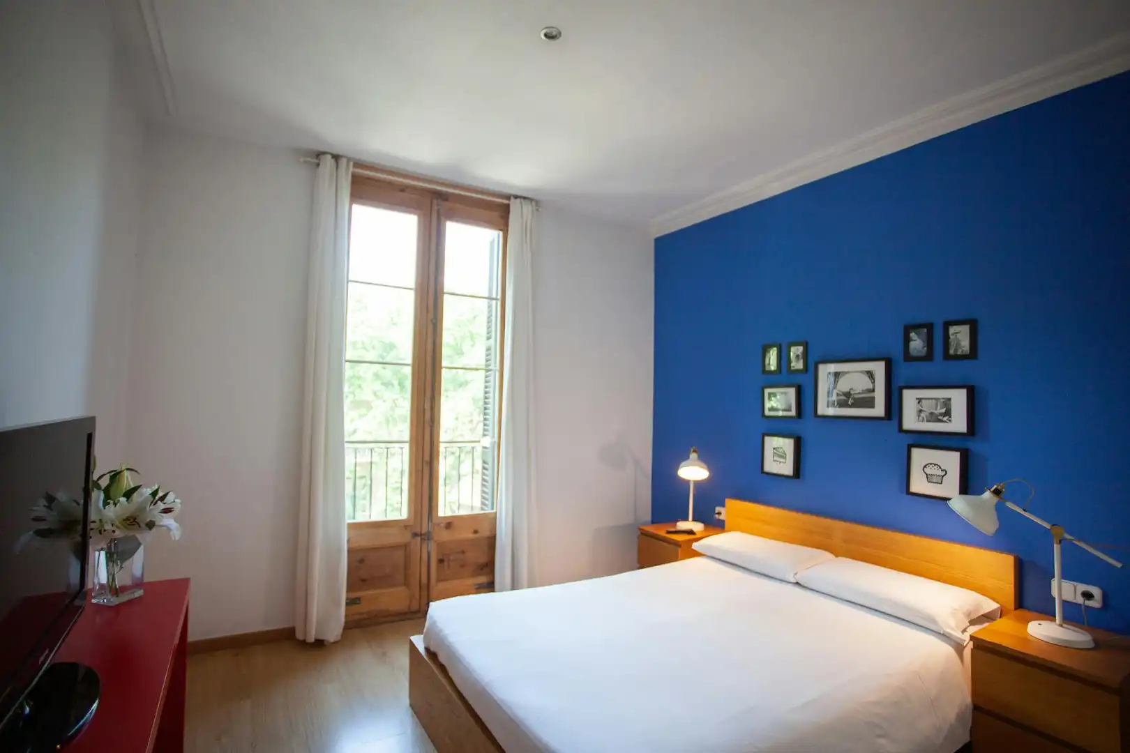 Habitación de Piso de alquiler en Barcelona con Aire acondicionado, Calefacción y Amueblado