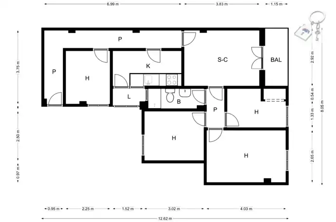 Apartament en venda a N/A
