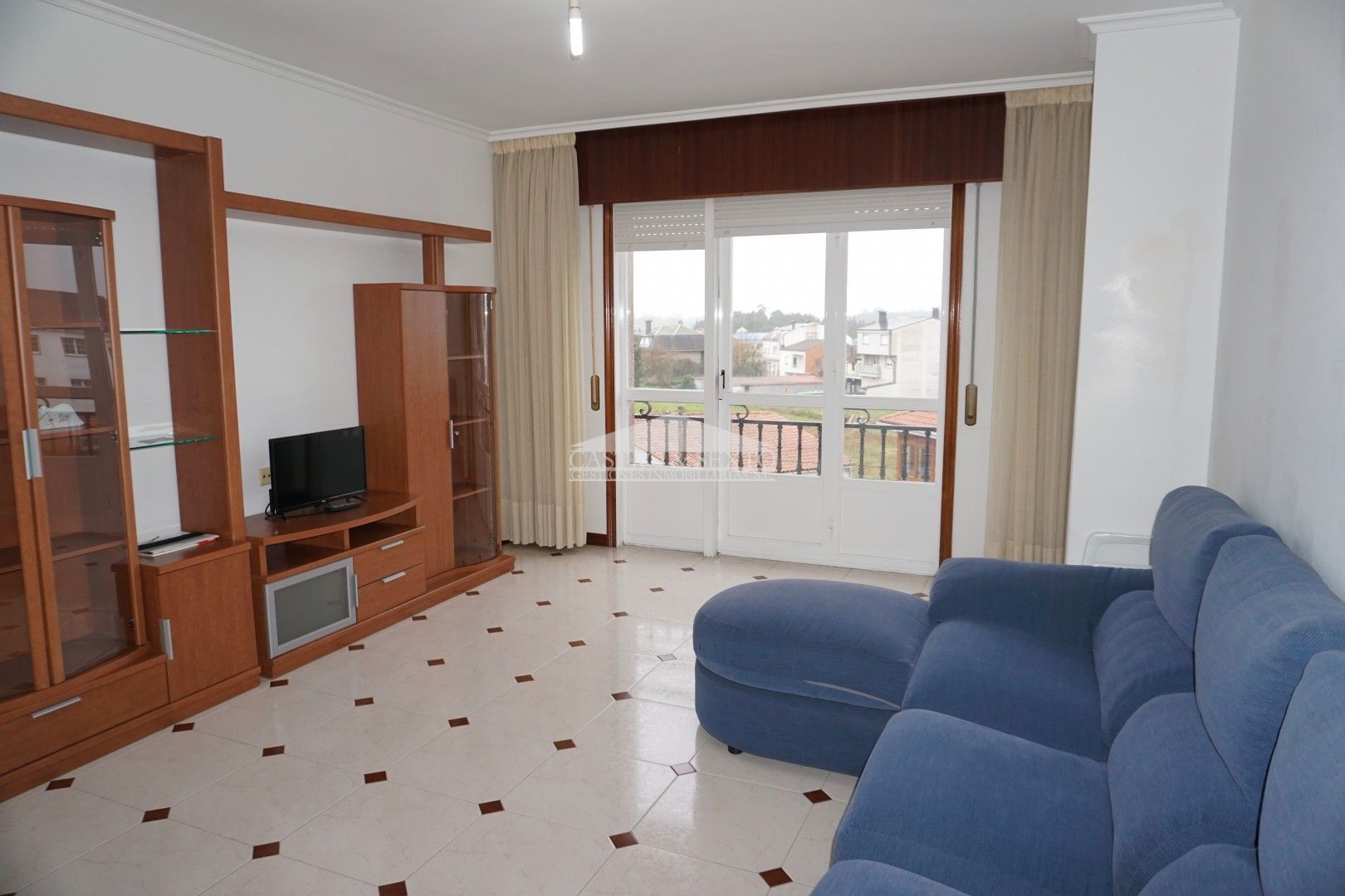 Living room of Flat for sale in Melide  with Storage room and Furnished