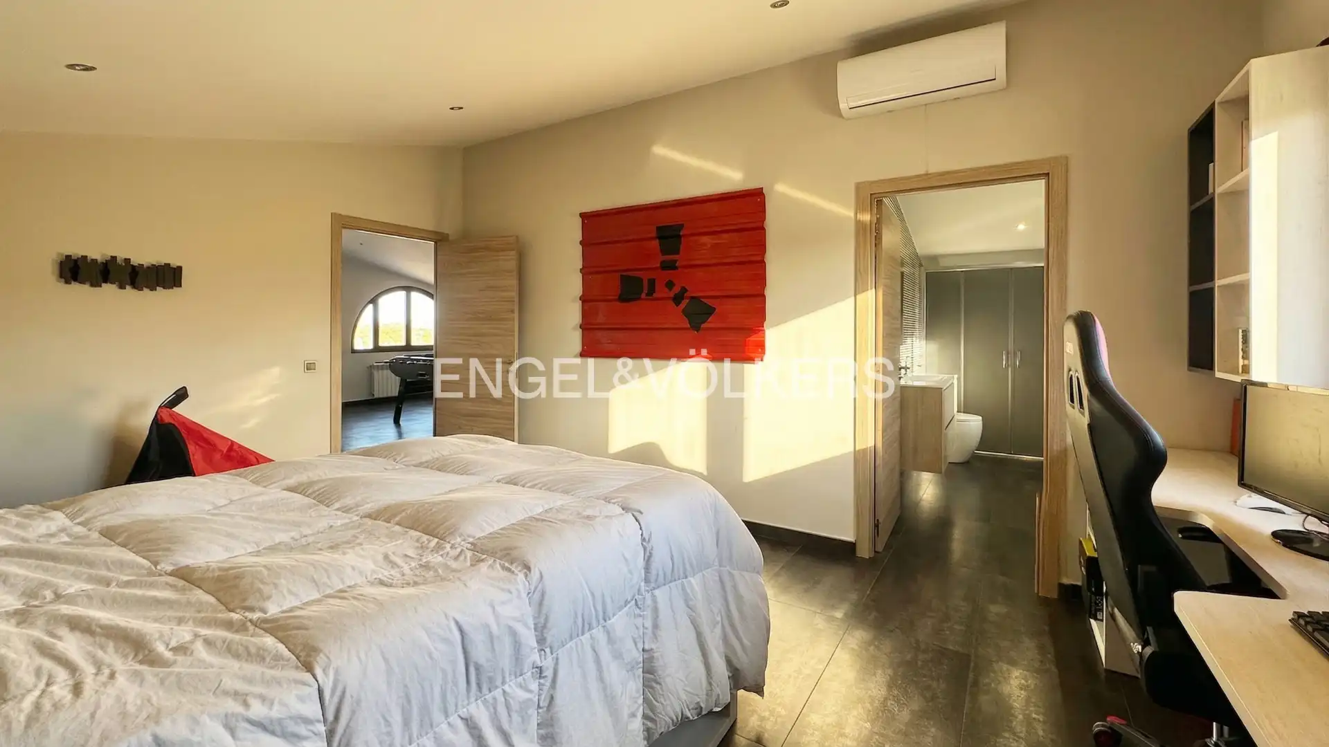 Bedroom of Houses for sale in Vilanova d'Escornalbou  with Air Conditioner, Heating and Private garden