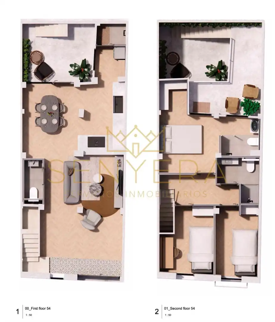 Casa adosada en venda en Valencia amb Aire condicionat, Parquet i Terrassa