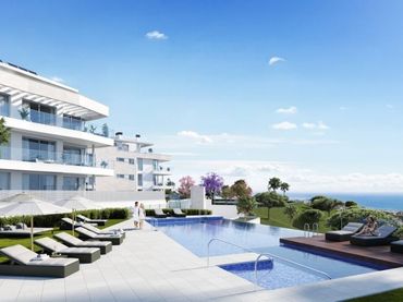 Àtic amb piscina en venda a Mijas pueblo