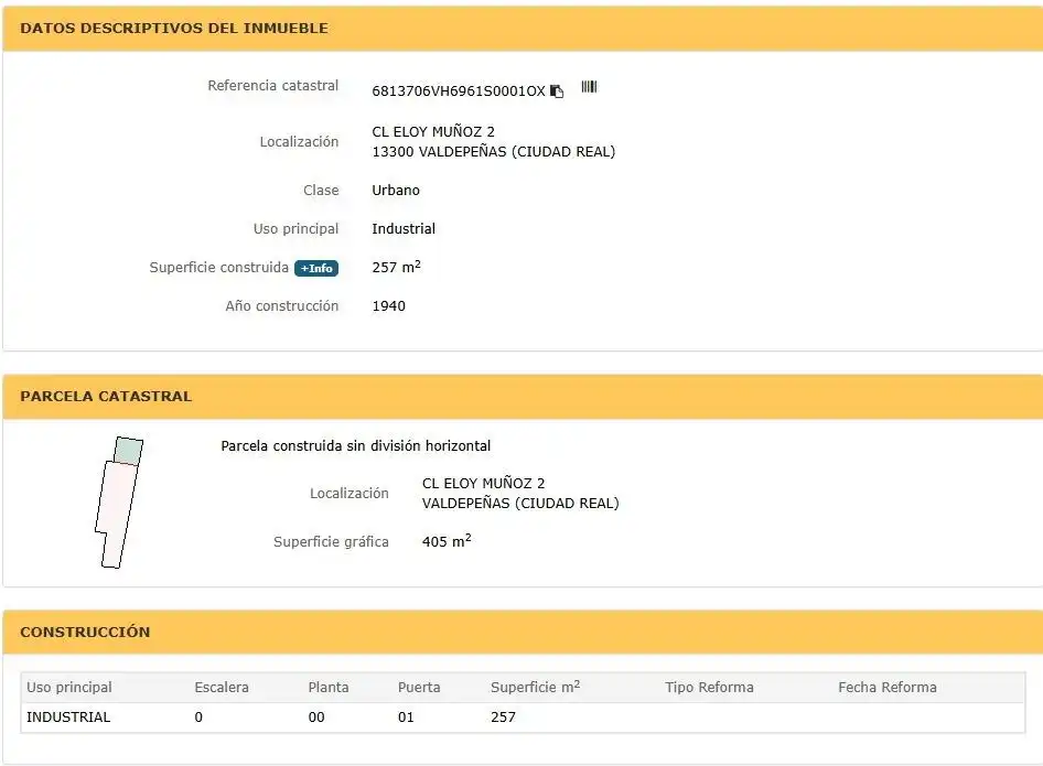 Terrenys i solars en venda a Valdepeñas, imagen 2