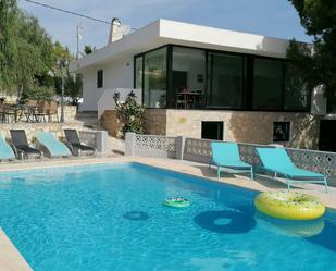 Swimming pool of House or chalet to rent in El Campello  with Air Conditioner and Swimming Pool