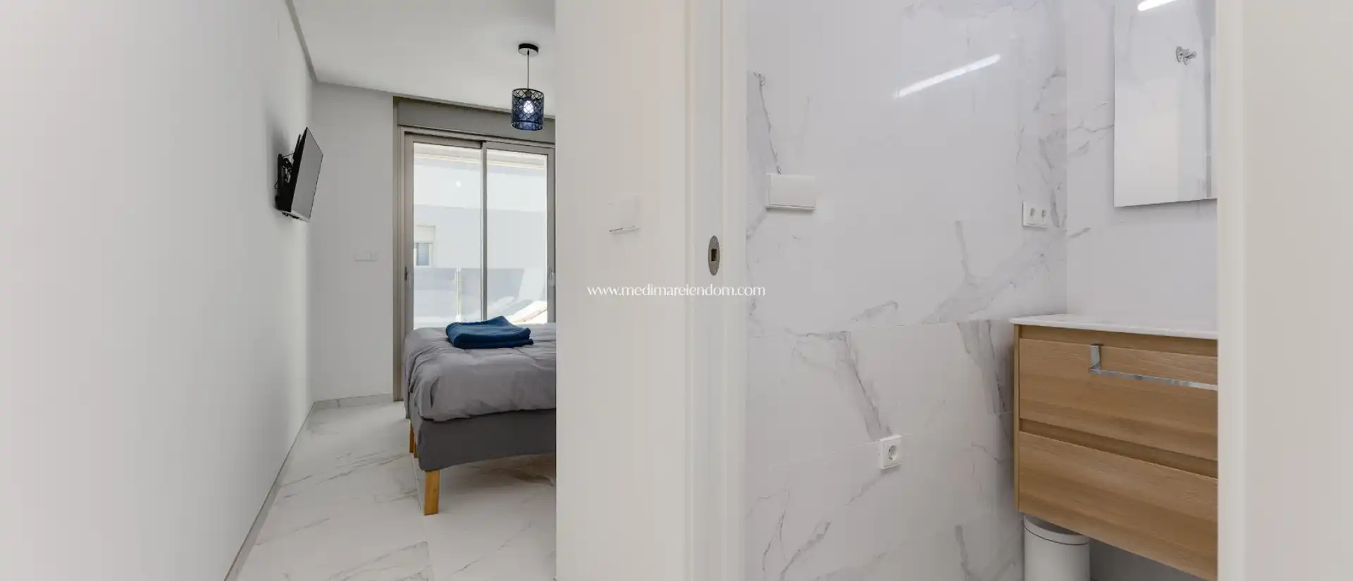 Dormitori de Apartament en venda en Santa Pola amb Aire condicionat, Calefacció i Terrassa