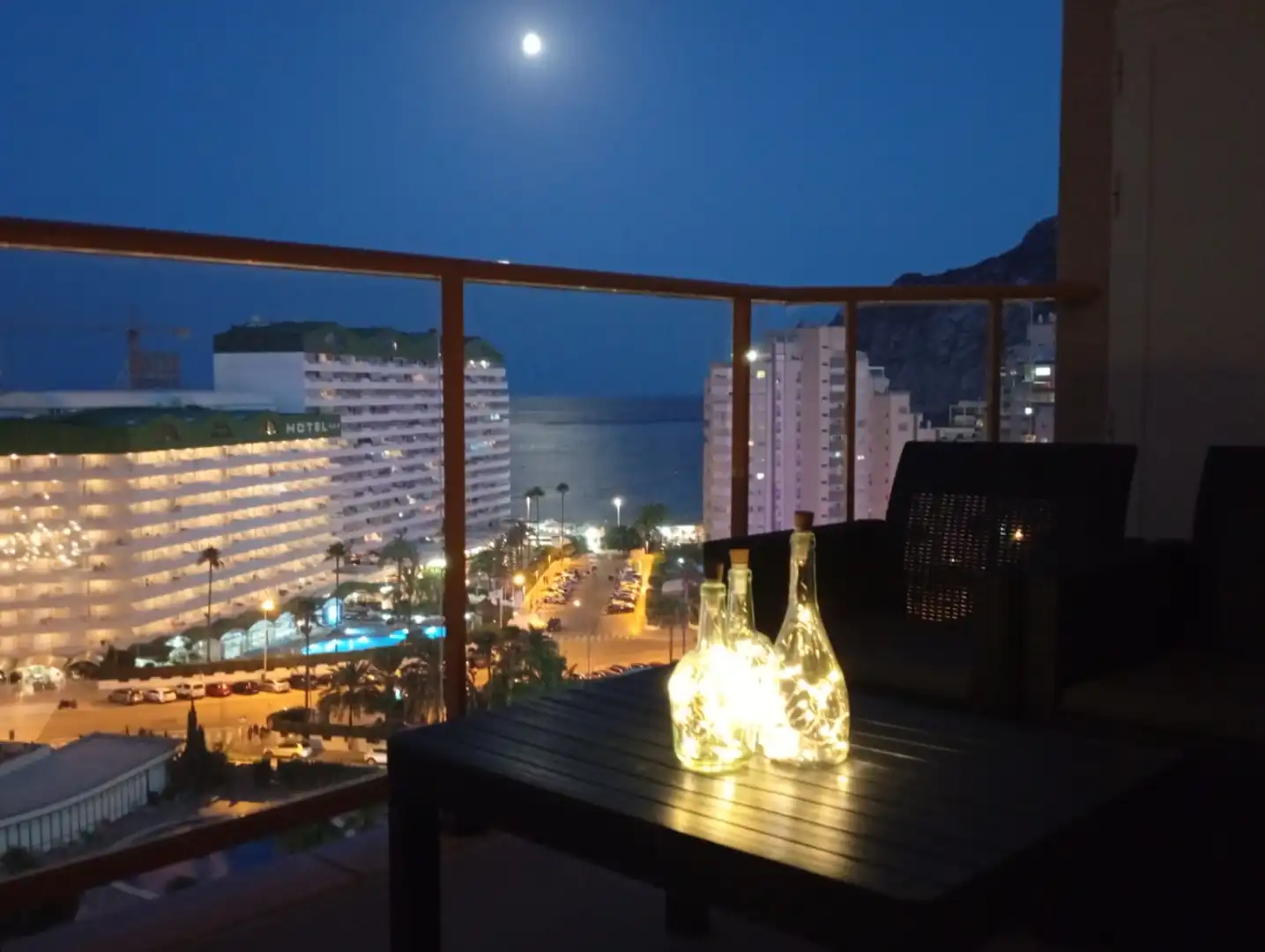 Terrace of Apartments for sale in Calpe / Calp  with Air Conditioner, Heating and Swimming Pool