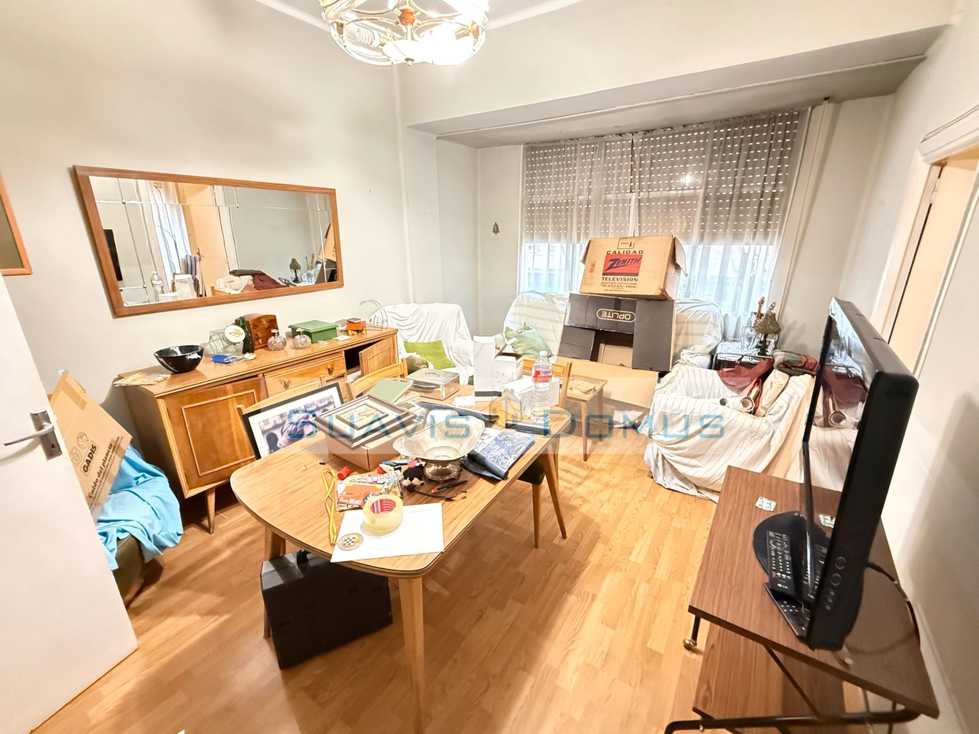 Living room of Flat for sale in Zamora Capital   with Balcony