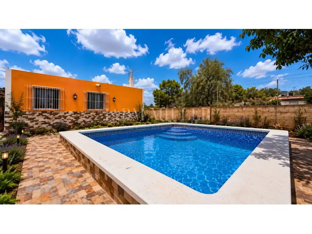 Piscina de Finca rústica en venda en Alicante / Alacant amb Aire condicionat, Jardí privat i Terrassa