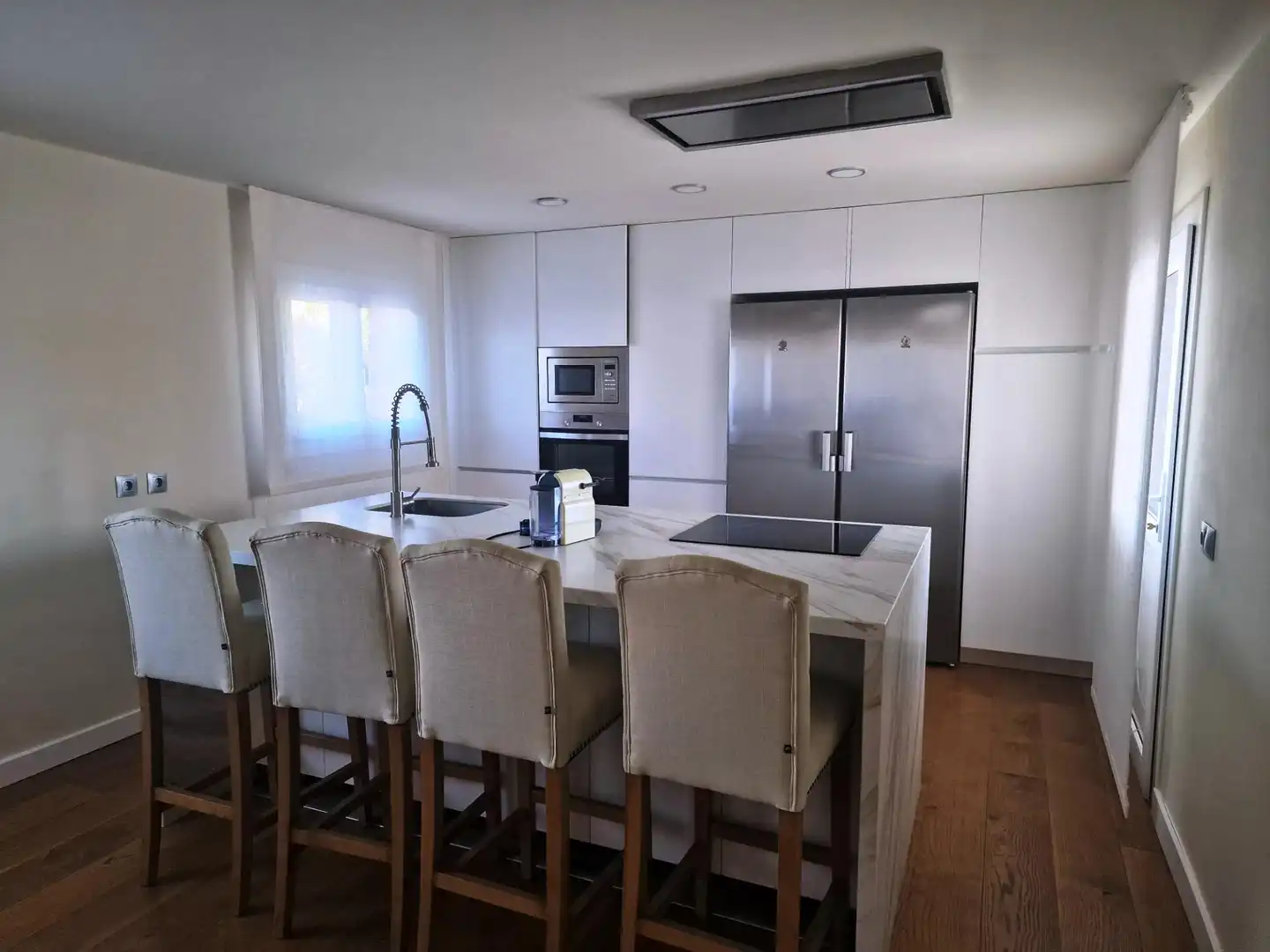 Cuina de Casa o xalet en venda en Cambrils amb Aire condicionat, Jardí privat i Terrassa