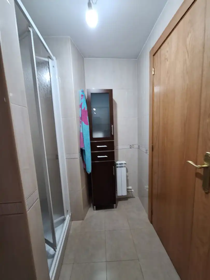 Bathroom of Flat for share in León Capital   with Heating, Parquet flooring and Storage room