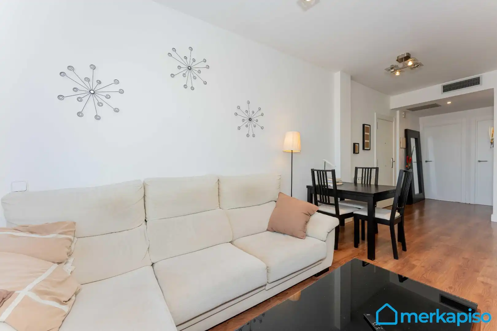 Living room of Flat for sale in Castelldefels  with Air Conditioner, Heating and Balcony
