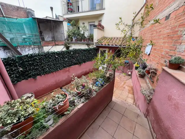 Terrassa de Casa adosada en venda en Anglès amb Calefacció, Jardí privat i Terrassa
