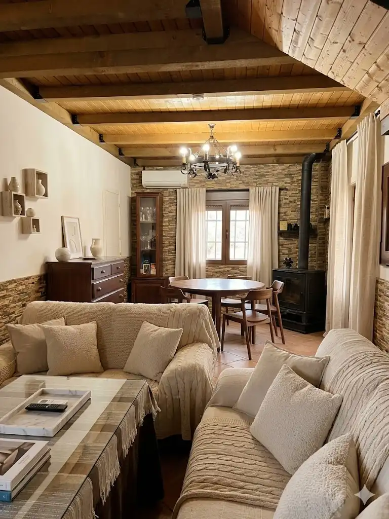 Sala de estar de Casa o chalet en venta en Torredonjimeno con Aire acondicionado, Calefacción y Jardín privado