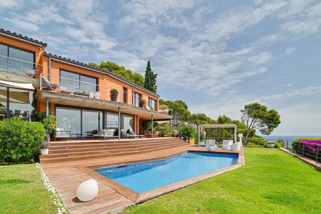 Vista exterior de Casa o chalet en venta en Palafrugell con Aire acondicionado, Calefacción y Jardín privado