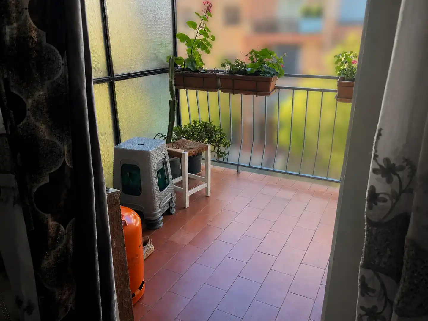 Balcony of Apartments for sale in Mataró  with Air Conditioner, Storage room and Balcony