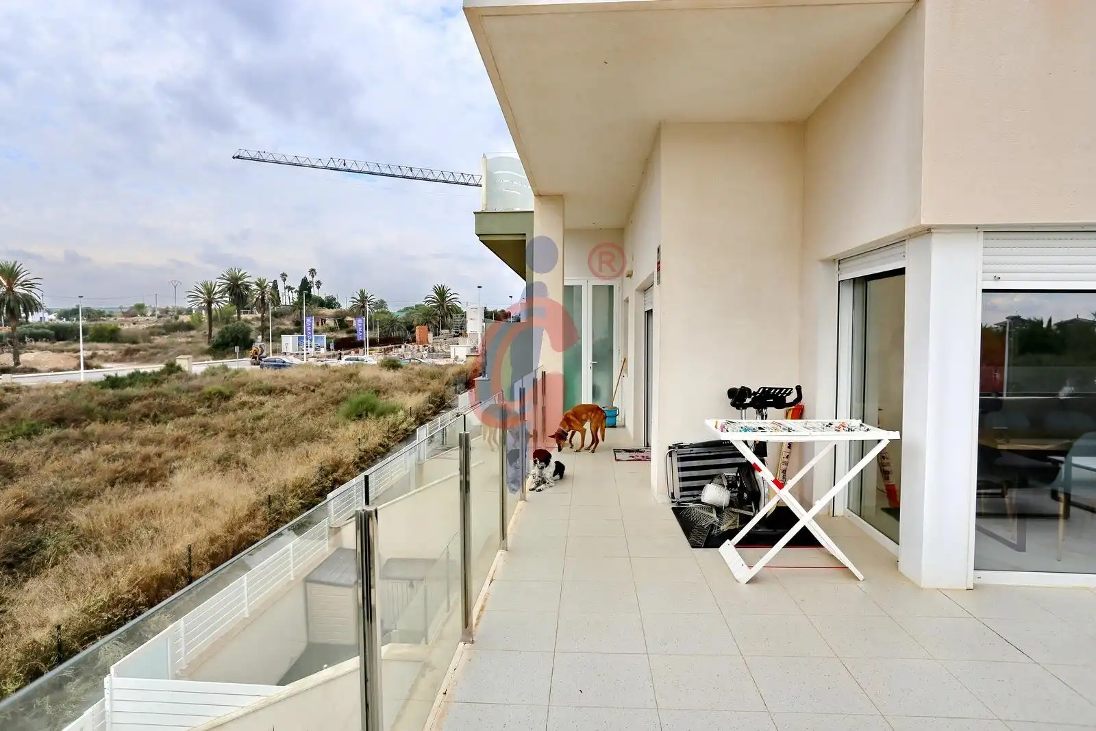 Terraza de Apartamento en venta en La Marina