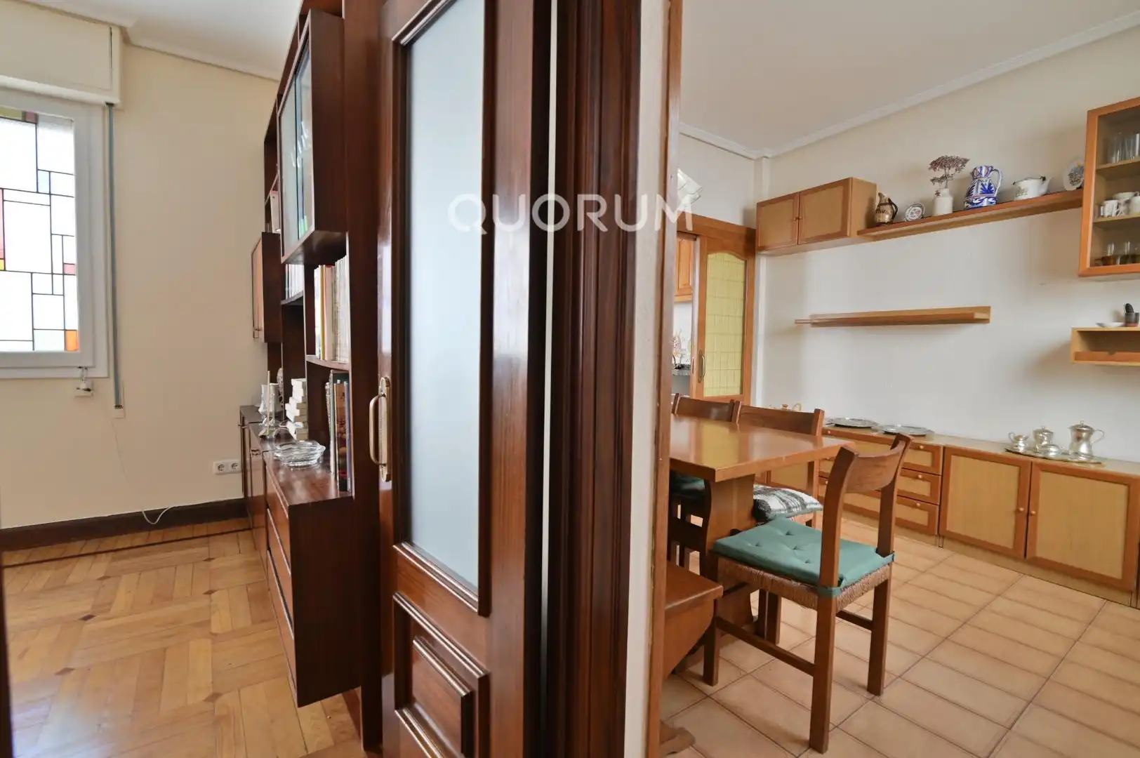 Dining room of Attic for sale in Bilbao   with Heating, Terrace and Storage room