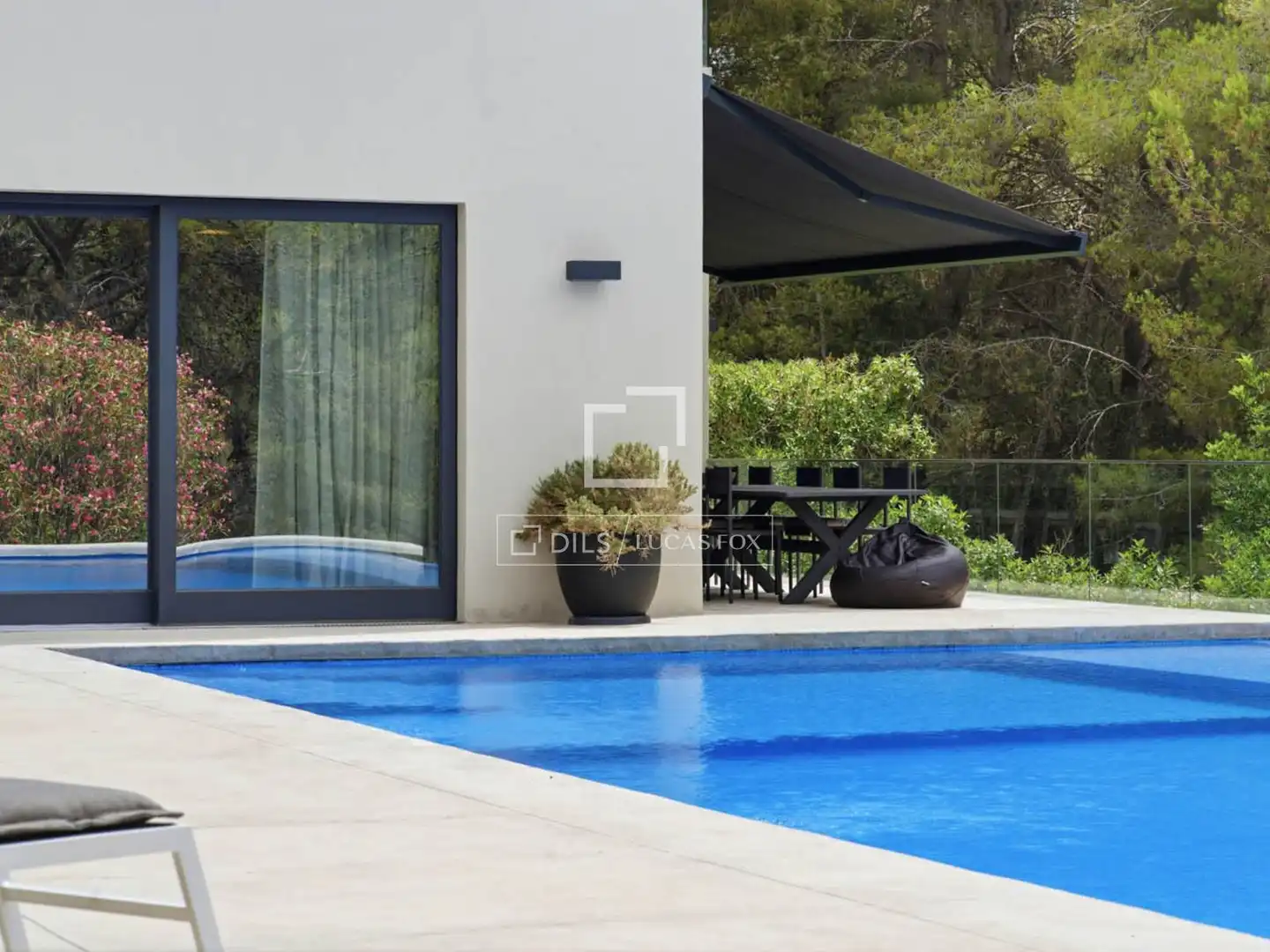 Terrasse von Haus oder Chalet zur Miete in  Palma de Mallorca mit Klimaanlage, Heizung und Privatgarten